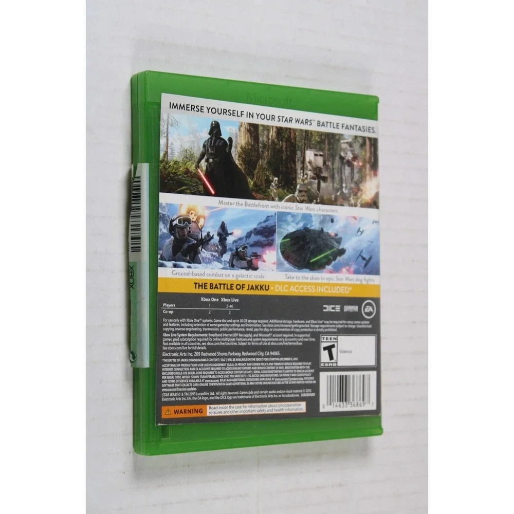 Star Wars: Battlefront (Microsoft Xbox One) Authentic, complete, tested/works